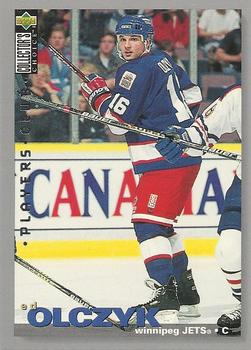 #106 Ed Olczyk - Winnipeg Jets - 1995-96 Collector's Choice - Player's Club Hockey