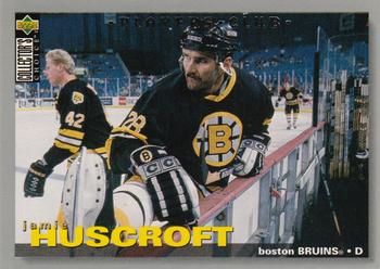 #126 Jamie Huscroft - Boston Bruins - 1995-96 Collector's Choice - Player's Club Hockey