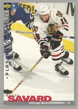 #132 Denis Savard - Chicago Blackhawks - 1995-96 Collector's Choice - Player's Club Hockey