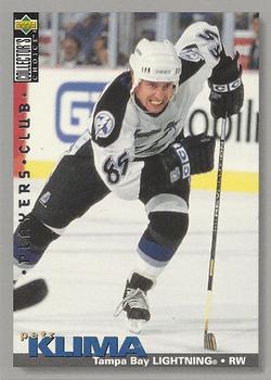 #134 Petr Klima - Tampa Bay Lightning - 1995-96 Collector's Choice - Player's Club Hockey