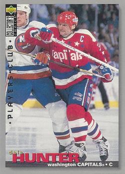 #155 Dale Hunter - Washington Capitals - 1995-96 Collector's Choice - Player's Club Hockey