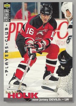 #185 Bobby Holik - New Jersey Devils - 1995-96 Collector's Choice - Player's Club Hockey