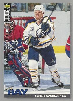 #198 Rob Ray - Buffalo Sabres - 1995-96 Collector's Choice - Player's Club Hockey
