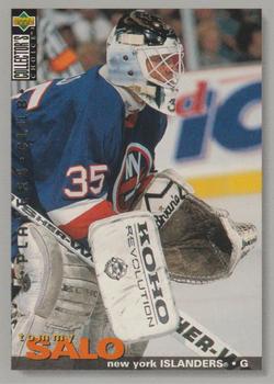#235 Tommy Salo - New York Islanders - 1995-96 Collector's Choice - Player's Club Hockey