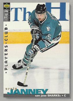 #264 Craig Janney - San Jose Sharks - 1995-96 Collector's Choice - Player's Club Hockey