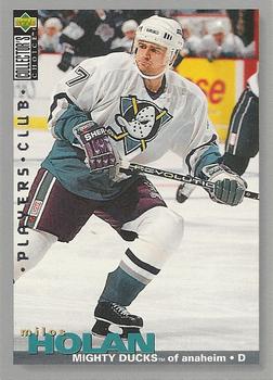 #265 Milos Holan - Anaheim Mighty Ducks - 1995-96 Collector's Choice - Player's Club Hockey