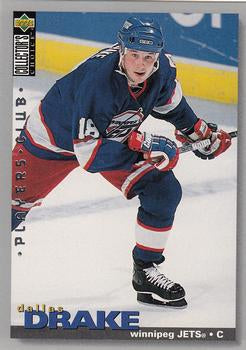 #269 Dallas Drake - Winnipeg Jets - 1995-96 Collector's Choice - Player's Club Hockey