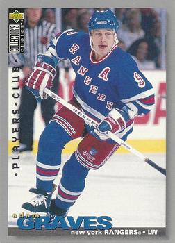 #277 Adam Graves - New York Rangers - 1995-96 Collector's Choice - Player's Club Hockey