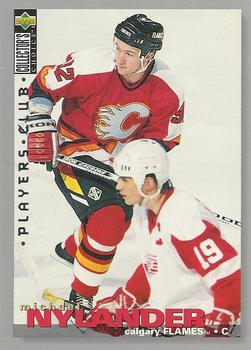 #311 Michael Nylander - Calgary Flames - 1995-96 Collector's Choice - Player's Club Hockey
