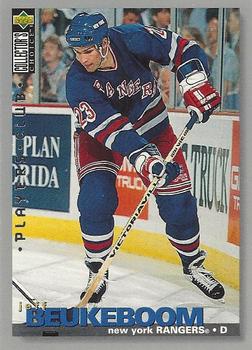 #317 Jeff Beukeboom - New York Rangers - 1995-96 Collector's Choice - Player's Club Hockey