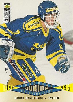 #342 Bjorn Danielsson - Sweden - 1995-96 Collector's Choice - Player's Club Hockey