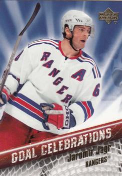 #GC3 Jaromir Jagr - New York Rangers - 2005-06 Upper Deck - Goal Celebrations Hockey