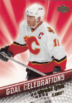 #GC4 Jarome Iginla - Calgary Flames - 2005-06 Upper Deck - Goal Celebrations Hockey