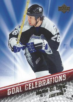 #GC5 Martin St. Louis - Tampa Bay Lightning - 2005-06 Upper Deck - Goal Celebrations Hockey