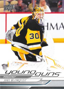 #483 Joel Blomqvist - Pittsburgh Penguins - 2024-25 Upper Deck Hockey