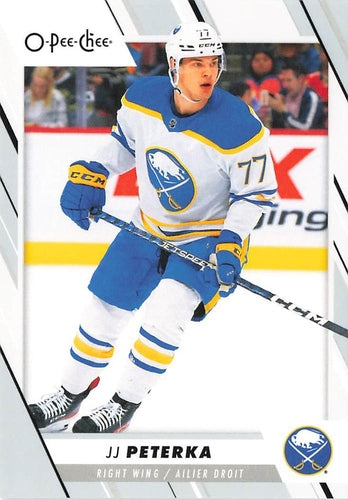 #483 JJ Peterka - Buffalo Sabres - 2023-24 O-Pee-Chee Hockey