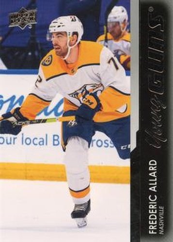 #483 Frederic Allard - Nashville Predators - 2021-22 Upper Deck Hockey