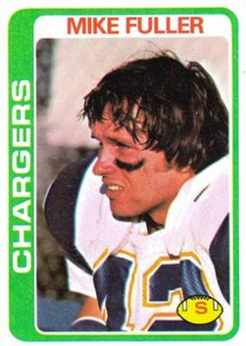 #483 Mike Fuller - San Diego Chargers - 1978 Topps Football