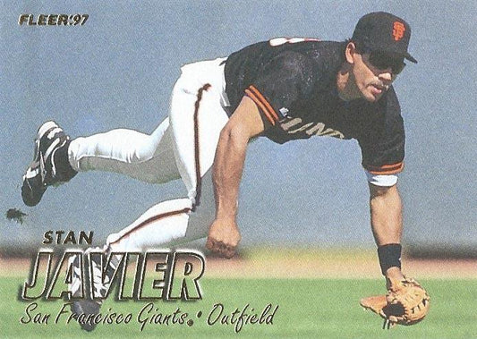 #483 Stan Javier - San Francisco Giants - 1997 Fleer Baseball