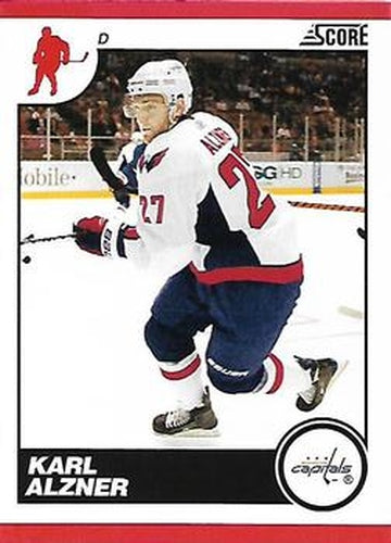 #483 Karl Alzner - Washington Capitals - 2010-11 Score Hockey