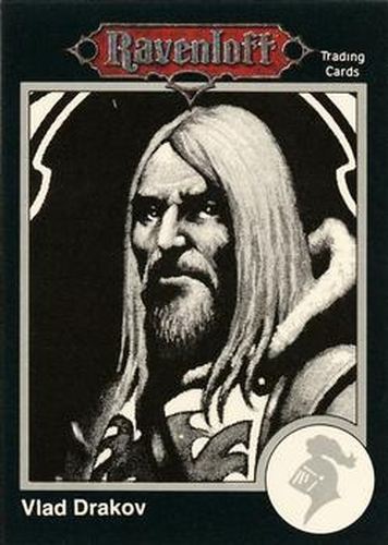 #483 Vlad Drakov, Lord of Falkovnia - 1991 TSR Advanced Dungeons & Dragons - Silver