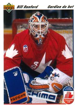 #10a Bill Ranford - Canada - 1991-92 Upper Deck French Hockey