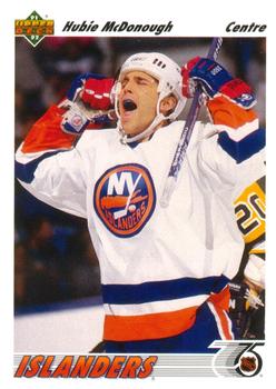 #138a Hubie McDonough - New York Islanders - 1991-92 Upper Deck French Hockey