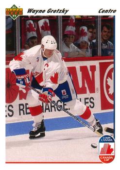 #13b Wayne Gretzky - Canada - 1991-92 Upper Deck French Hockey