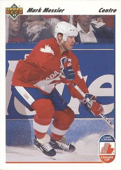 #14b Mark Messier - Canada - 1991-92 Upper Deck French Hockey