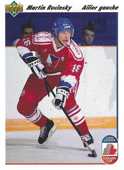 #19b Martin Rucinsky - Czechoslovakia - 1991-92 Upper Deck French Hockey