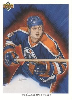 #83b Esa Tikkanen - Edmonton Oilers - 1991-92 Upper Deck French Hockey