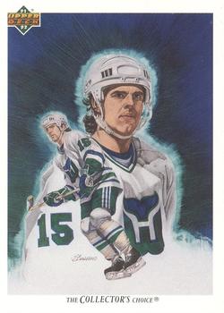#84b John Cullen - Hartford Whalers - 1991-92 Upper Deck French Hockey