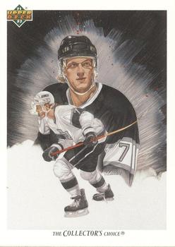 #85b Tomas Sandstrom - Los Angeles Kings - 1991-92 Upper Deck French Hockey