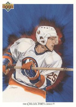 #89b David Volek - New York Islanders - 1991-92 Upper Deck French Hockey