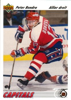 #131b Peter Bondra - Washington Capitals - 1991-92 Upper Deck French Hockey