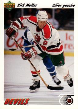 #149b Kirk Muller - New Jersey Devils - 1991-92 Upper Deck French Hockey