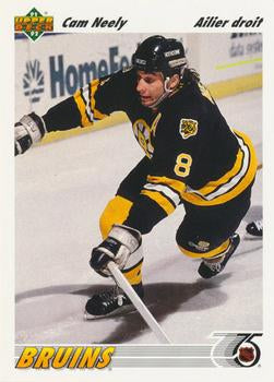 #234b Cam Neely - Boston Bruins - 1991-92 Upper Deck French Hockey