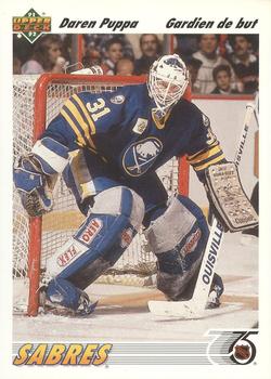 #248b Daren Puppa - Buffalo Sabres - 1991-92 Upper Deck French Hockey