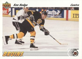 #251b Ken Hodge - Boston Bruins - 1991-92 Upper Deck French Hockey