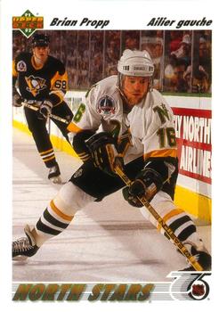 #260b Brian Propp - Minnesota North Stars - 1991-92 Upper Deck French Hockey