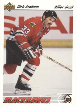 #271b Dirk Graham - Chicagoackhawks - 1991-92 Upper Deck French Hockey