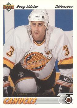 #290b Doug Lidster - Vancouver Canucks - 1991-92 Upper Deck French Hockey