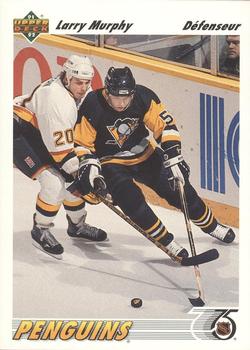 #302b Larry Murphy - Pittsburgh Penguins - 1991-92 Upper Deck French Hockey