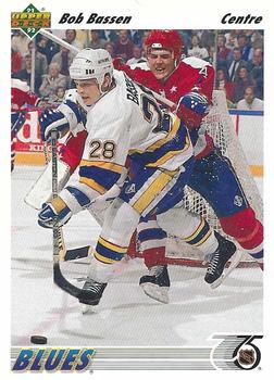 #319b Bob Bassen - St. Louisues - 1991-92 Upper Deck French Hockey
