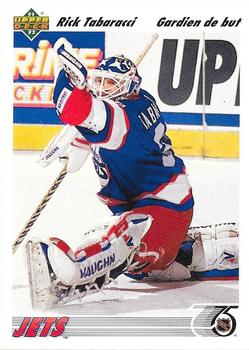 #339a Rick Tabaracci - Winnipeg Jets - 1991-92 Upper Deck French Hockey