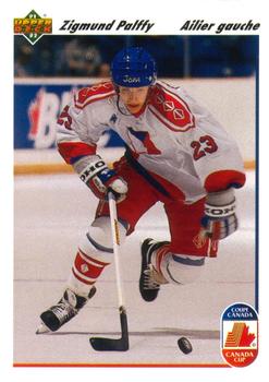 #16a Zigmund Palffy - Czechoslovakia - 1991-92 Upper Deck French Hockey