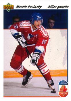 #19a Martin Rucinsky - Czechoslovakia - 1991-92 Upper Deck French Hockey
