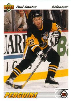 #203a Paul Stanton - Pittsburgh Penguins - 1991-92 Upper Deck French Hockey