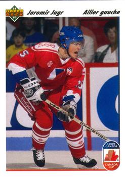 #20a Jaromir Jagr - Czechoslovakia - 1991-92 Upper Deck French Hockey