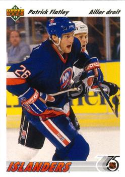 #226a Patrick Flatley - New York Islanders - 1991-92 Upper Deck French Hockey